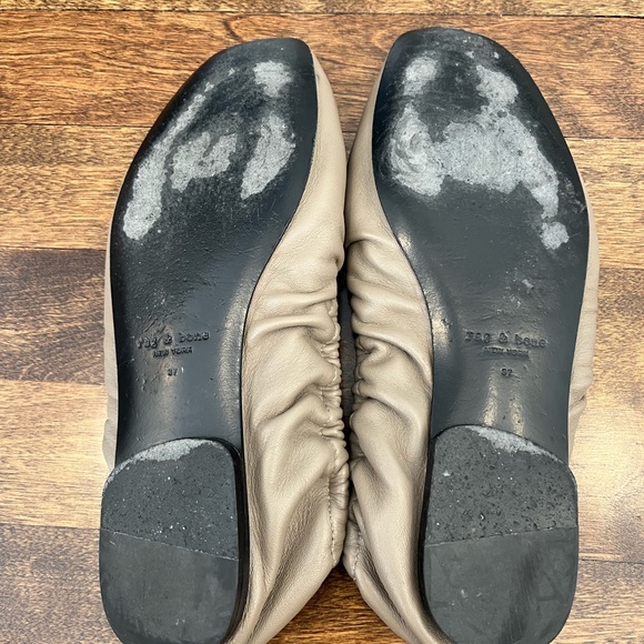 Rag & Bone Elly Leather Flats - Picture 7 of 7